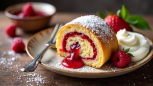 Riesen-Jam Roly-Poly