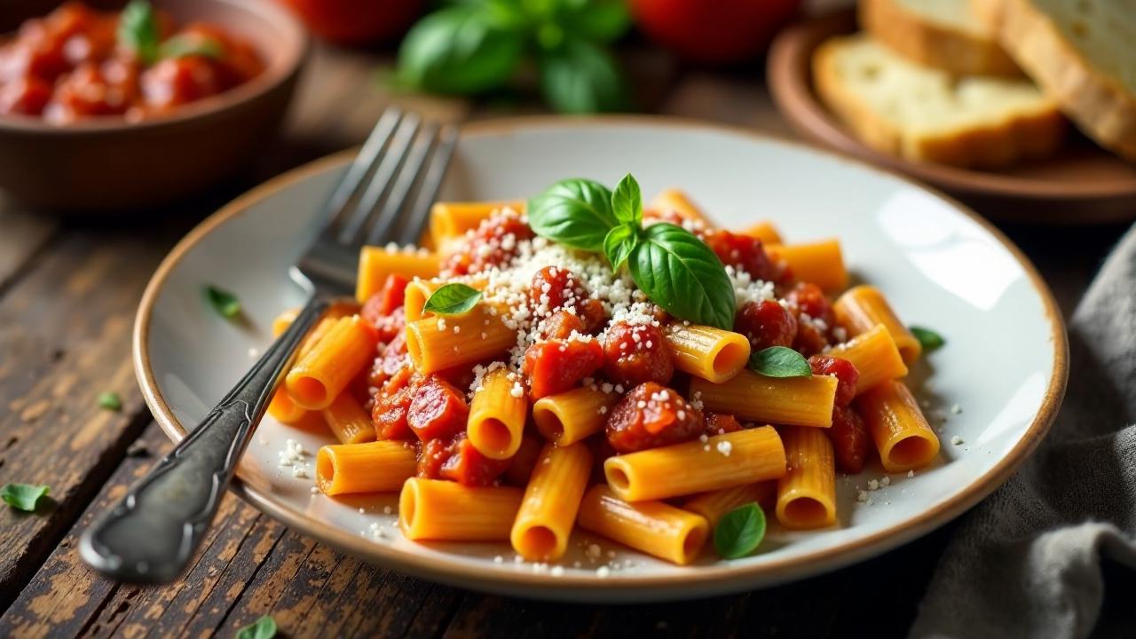 Rigatoni alla Salsiccia