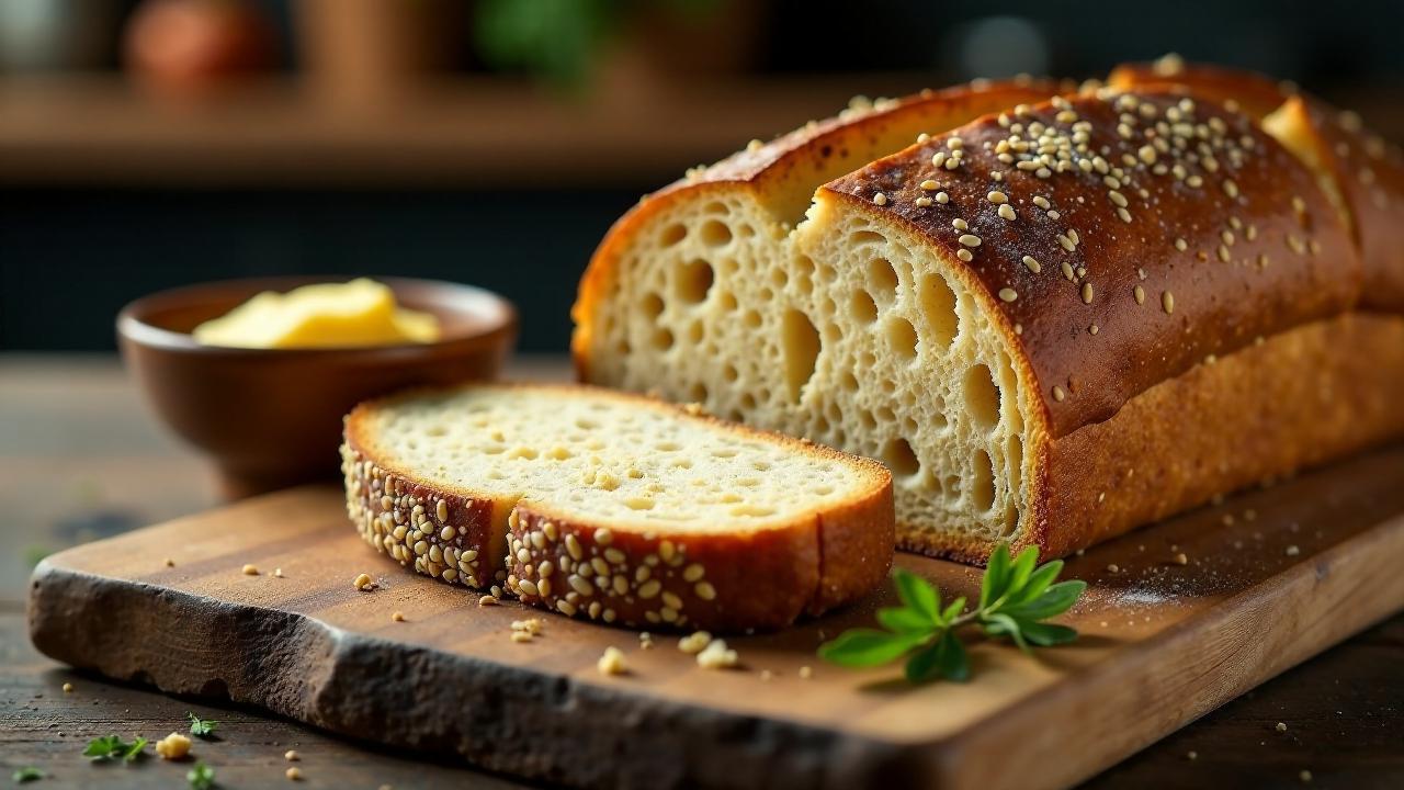 Roggen-Sonnenblumenkernbrot