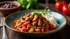 Ropa Vieja (Shredded Beef Stew)