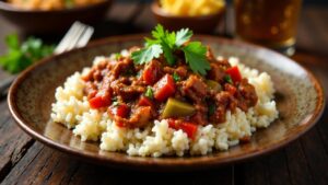 Ropa Vieja: Zerriebenes Rindfleisch