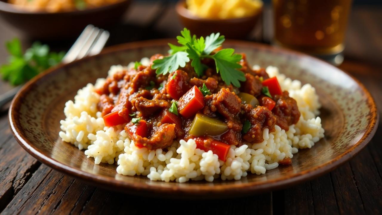 Ropa Vieja: Zerriebenes Rindfleisch