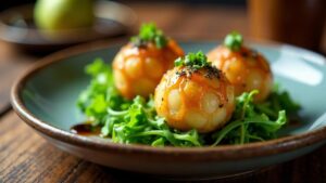 Roquefort & Pear Takoyaki