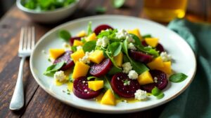 Rote-Beete-Salat mit Mango