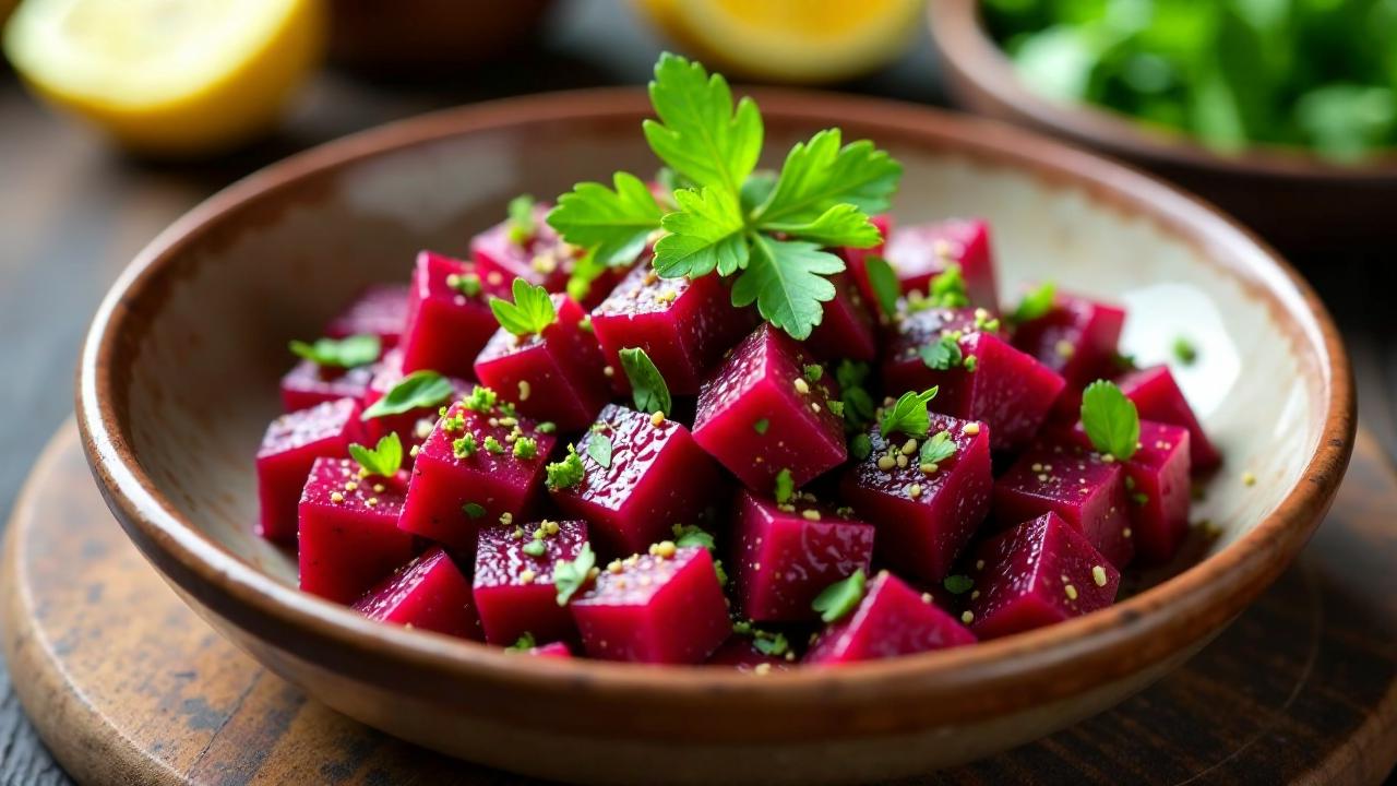 Rote-Beete-Salat mit Meerrettich