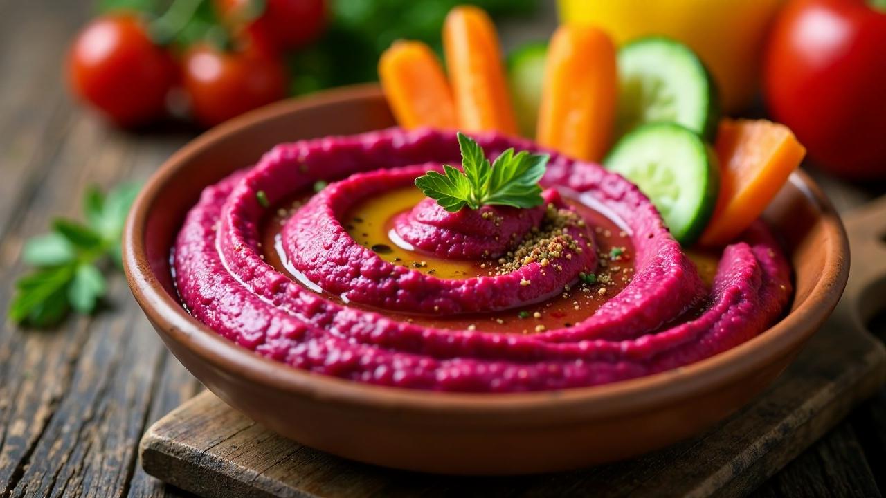 Rote-Bete-Hummus