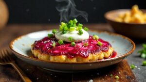 Rote-Bete-Okonomiyaki