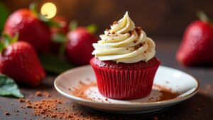 Rote-Samt-Cupcakes