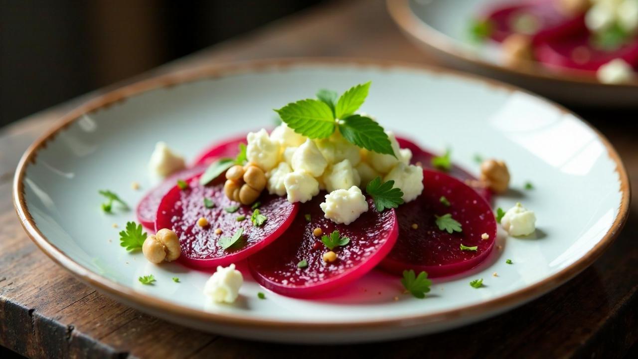 Rote Bete-Carpaccio