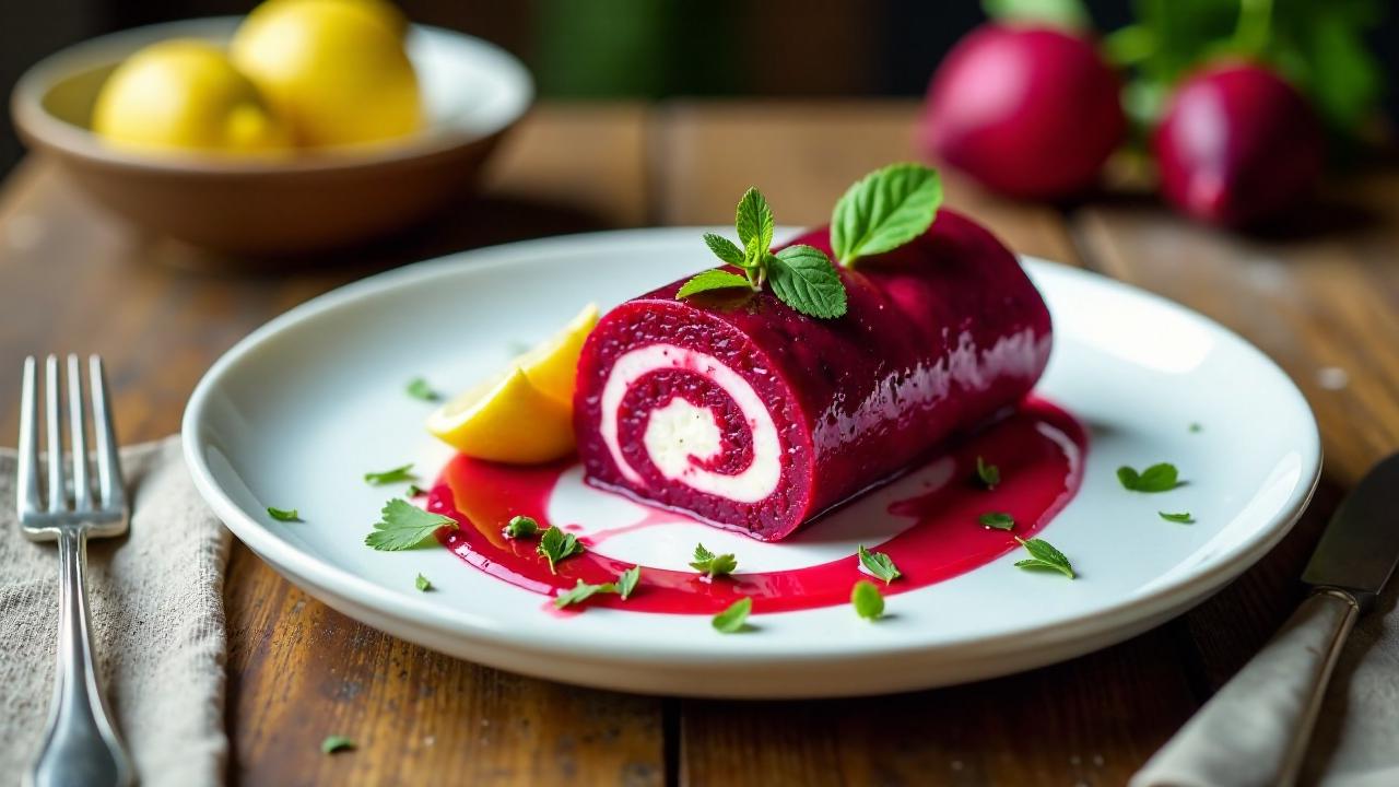 Roter-Rüben-Roulade