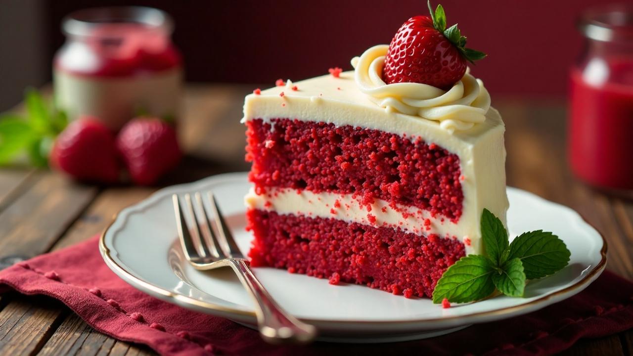 Roter Samtkuchen (Red Velvet Cake)