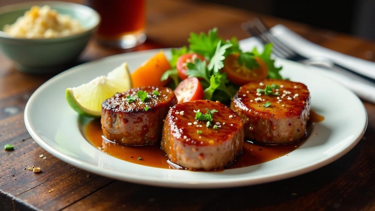 Rum Glazed Tenderloins