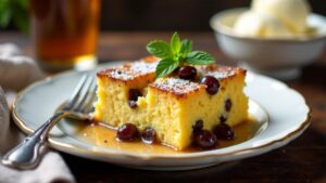 Rum and Raisin Bread Pudding