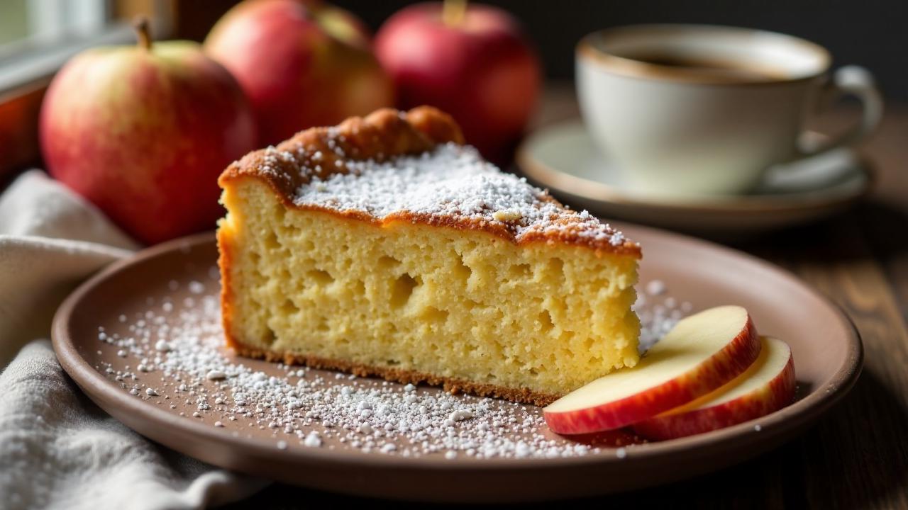 Saarländischer Apfel-Mandel-Kuchen