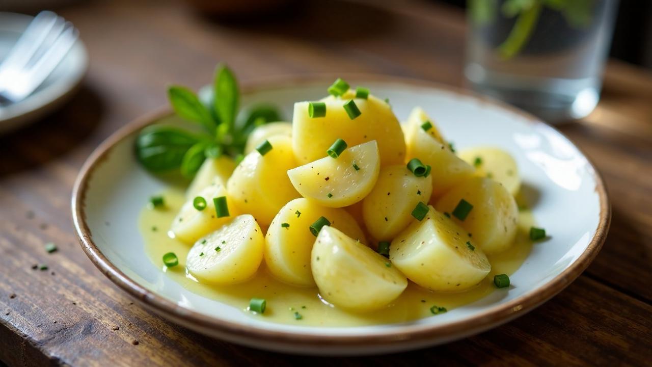 Saarländischer Kartoffelsalat – Mit Brühe und Essig