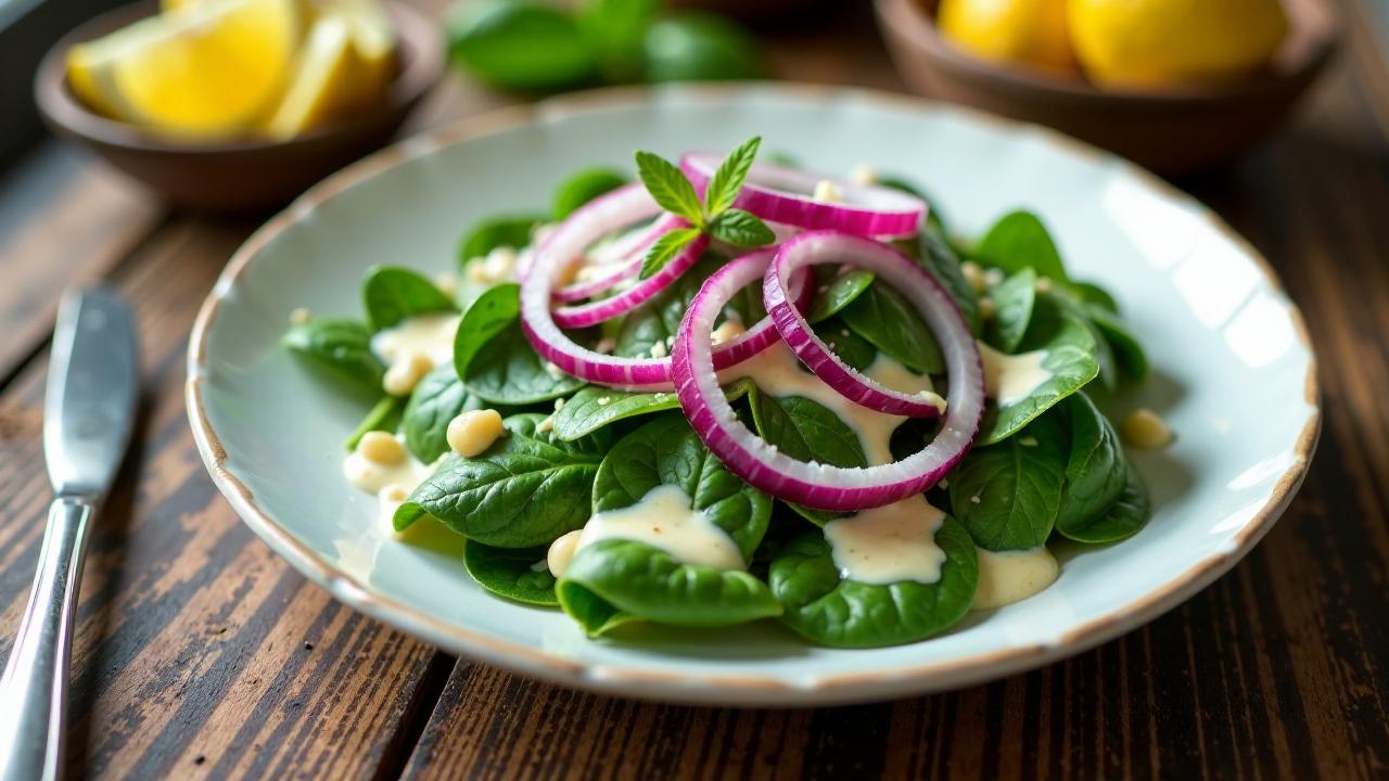 Sabankh bil Laban: Spinatsalat