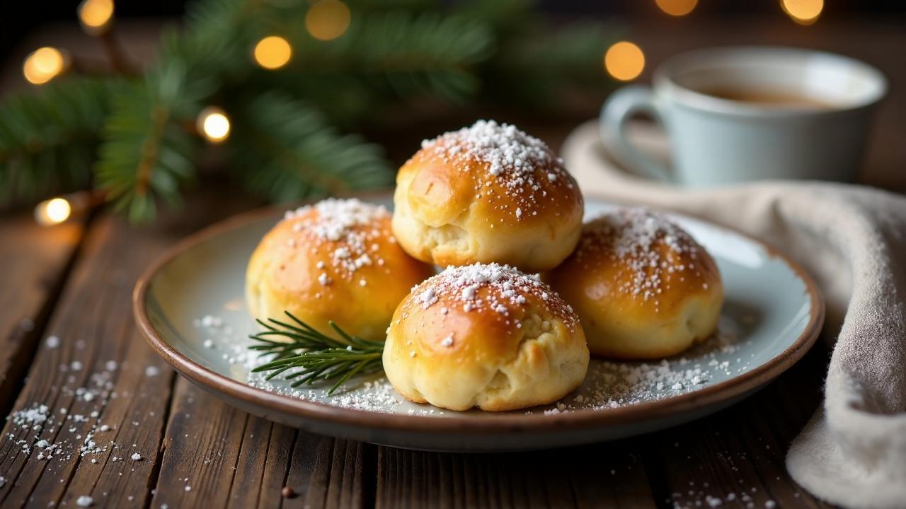 Saffransbullar (Safranbrötchen)