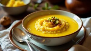 Saffron Rice Pudding - Safran-Milchreis