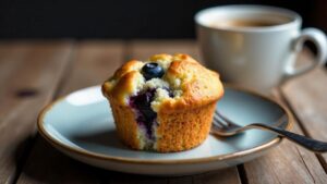 Saftige Blaubeer-Muffin-Tops