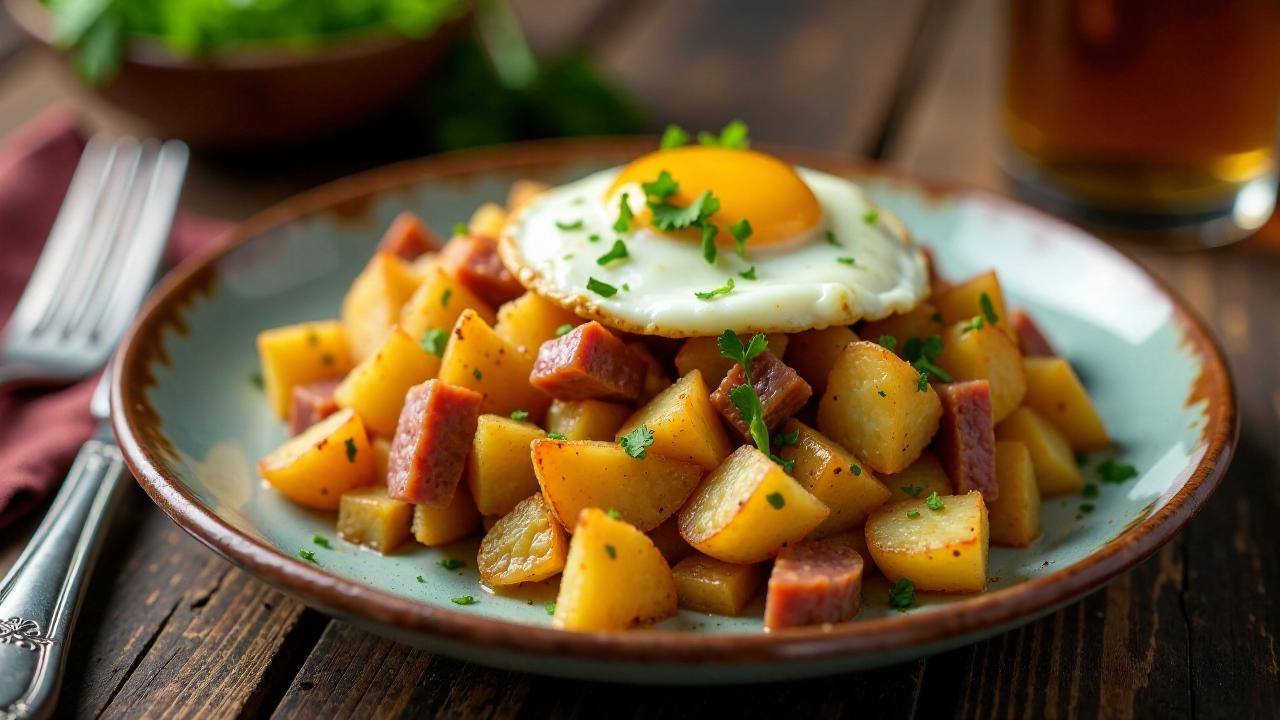 Sahniger Corned Beef Hash