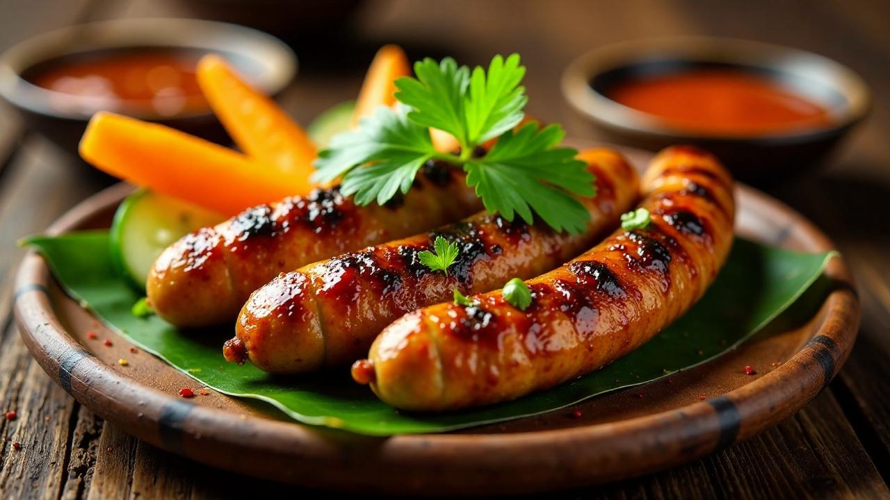 Sai Oua (Nordthailändische Wurst)