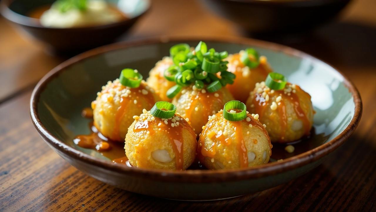 Sake-Infused Takoyaki