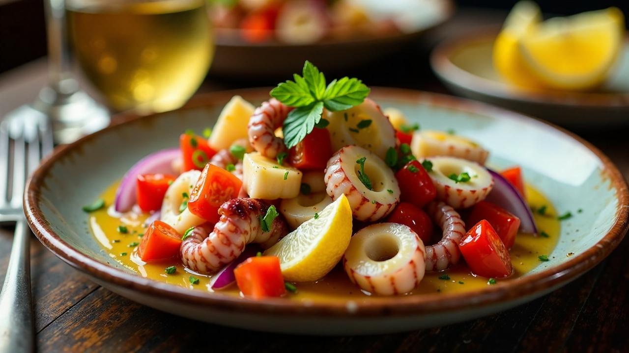 Salada de Polvo - Tintenfisch-Salat