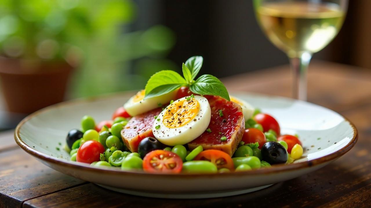 Salade Niçoise: Salat aus Nizza mit Thunfisch