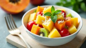 Salade de Fruits Tropicaux (Tropischer Fruchtsalat)