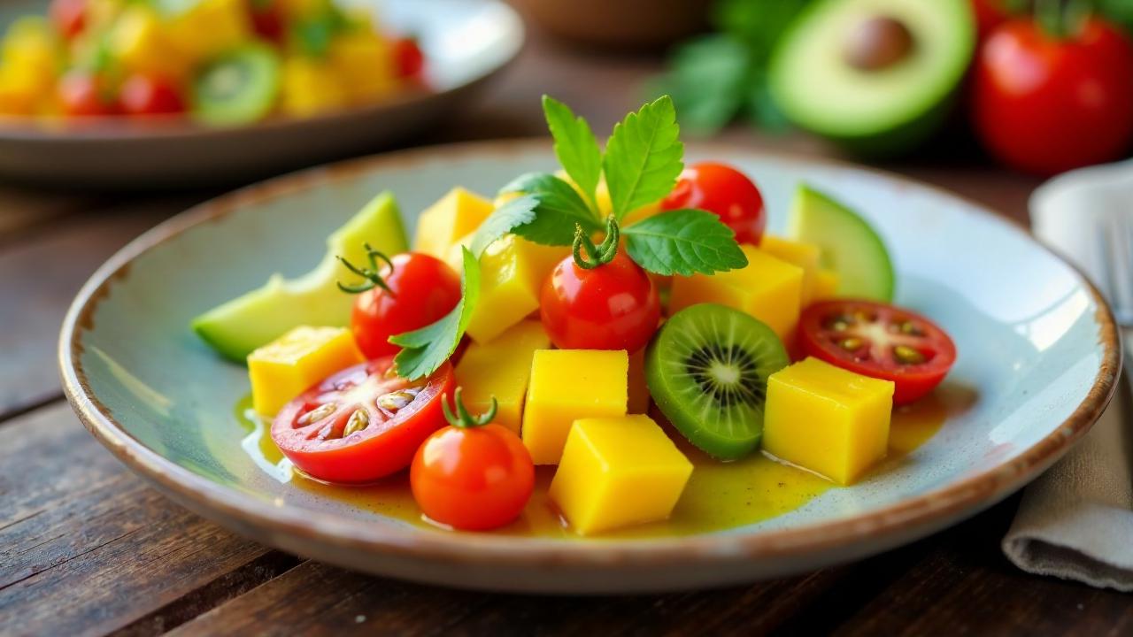 Salade de Tomates Exotiques (Exotischer Tomatensalat)