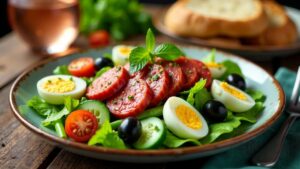 Salat Niçoise Saarland – Mit Lyoner statt Thunfisch