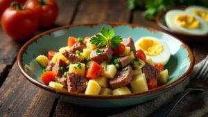 Salată de boeuf - Russischer Salat