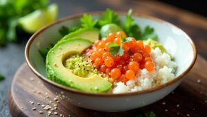 Salmon Roe Bowl (Lachskaviar-Bowl)