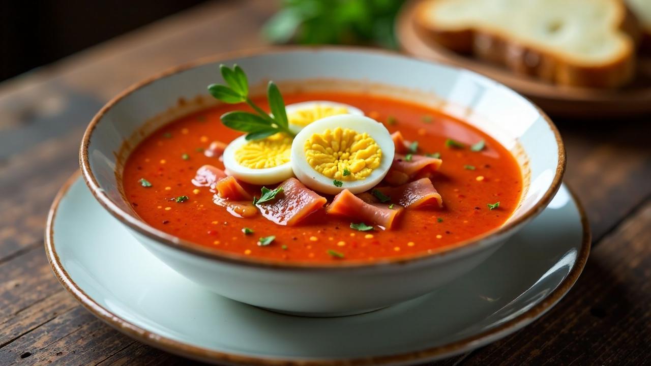 Salmorejo (Tomaten-Knoblauch-Suppe)