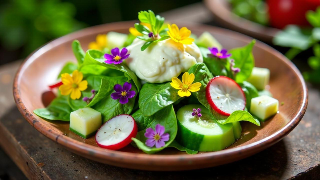 Salāti ar skābenēm: Sauerampfersalat