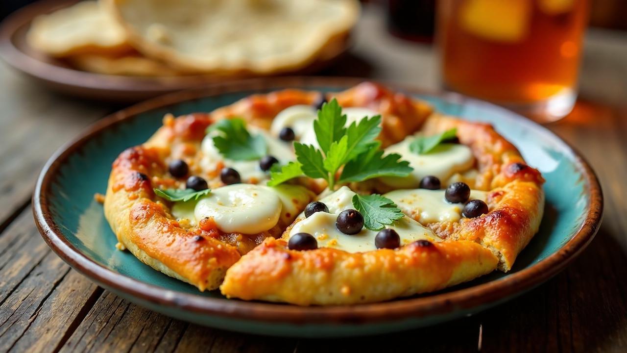 Salvadorianische Pizza – Pupusa-Style Pizza