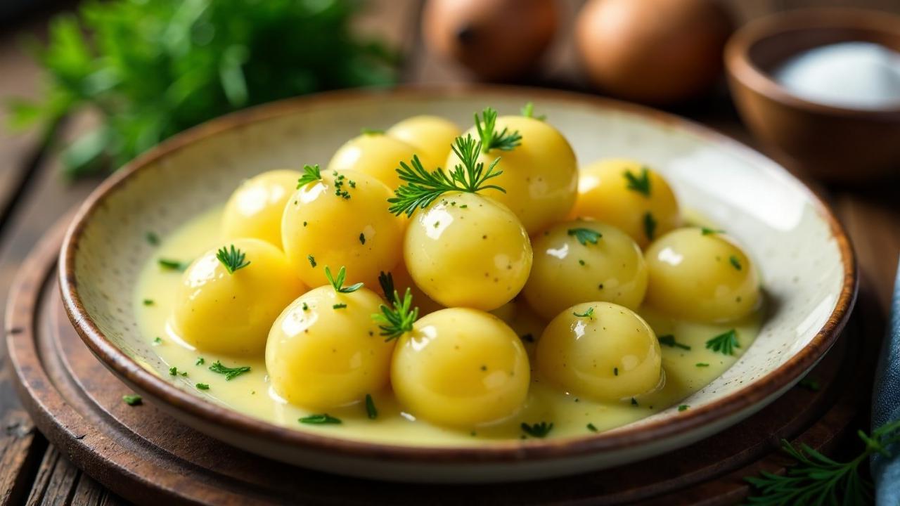 Salzkartoffeln mit Dill