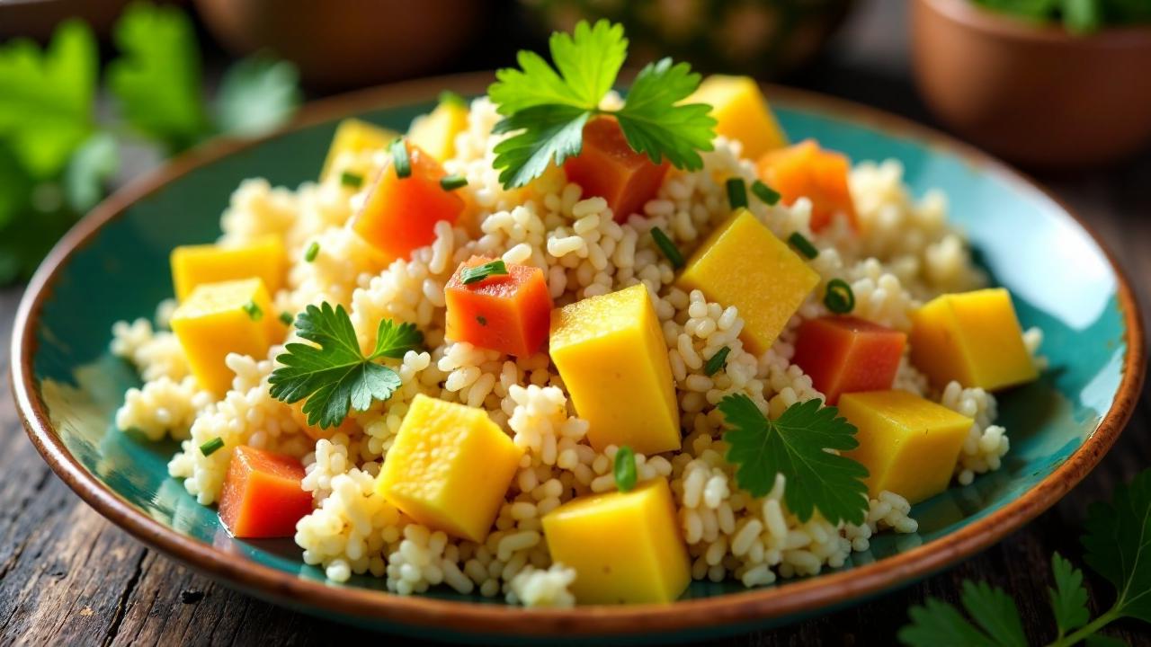 Samoanischer Reissalat - Samoan Rice Salad