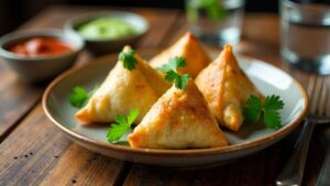 Samosa - Kartoffel Teigtaschen