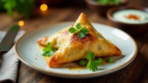 Samosa Harnwid: Teigtaschen mit Fischfüllung