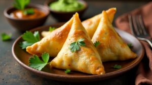 Samosas mit Kartoffelfüllung