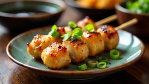 Sansho Yakitori – Hühnchenspieße mit japanischem Pfeffer