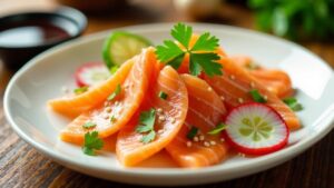 Sashimi Salad (Sashimi-Salat)