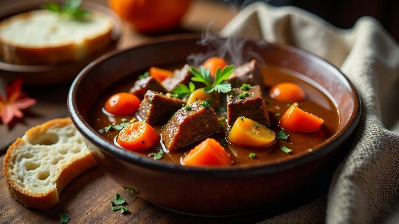 Sauerbraten-Gulasch