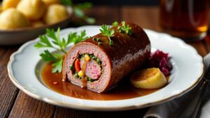 Sauerbraten-Roulade