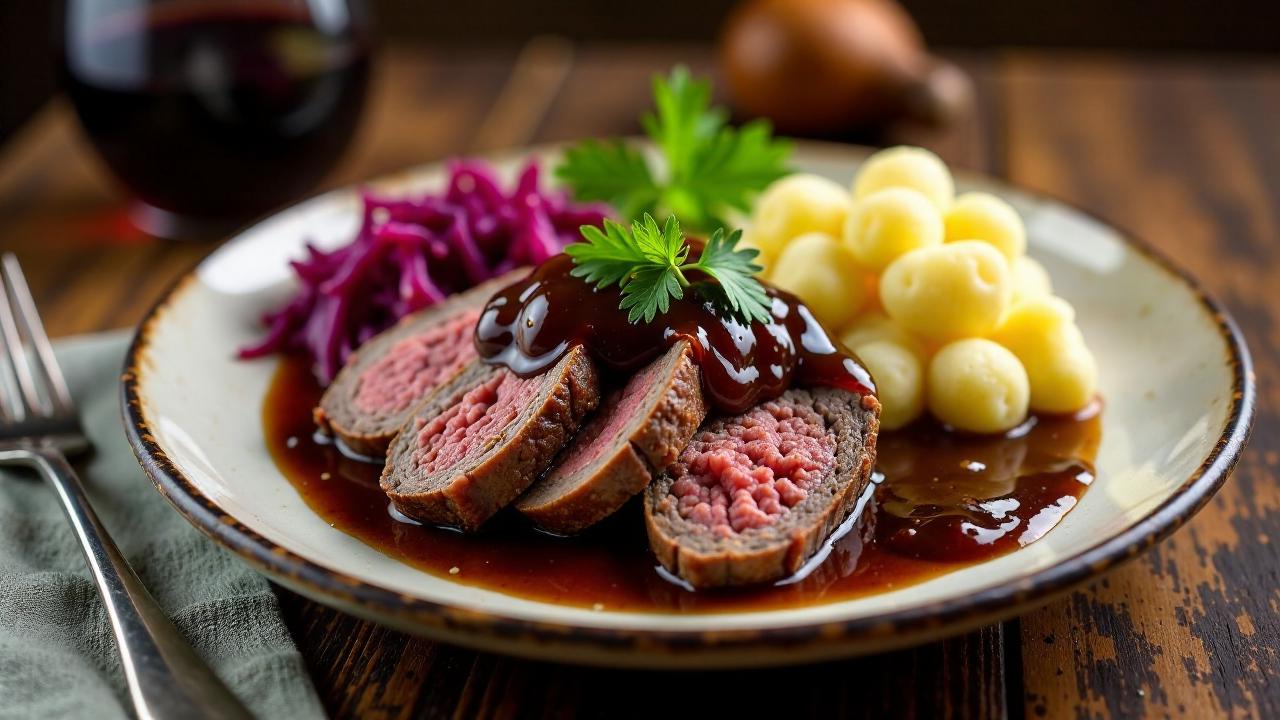 Sauerbraten aus dem Römertopf