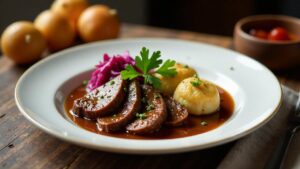 Sauerbraten im Le Creuset