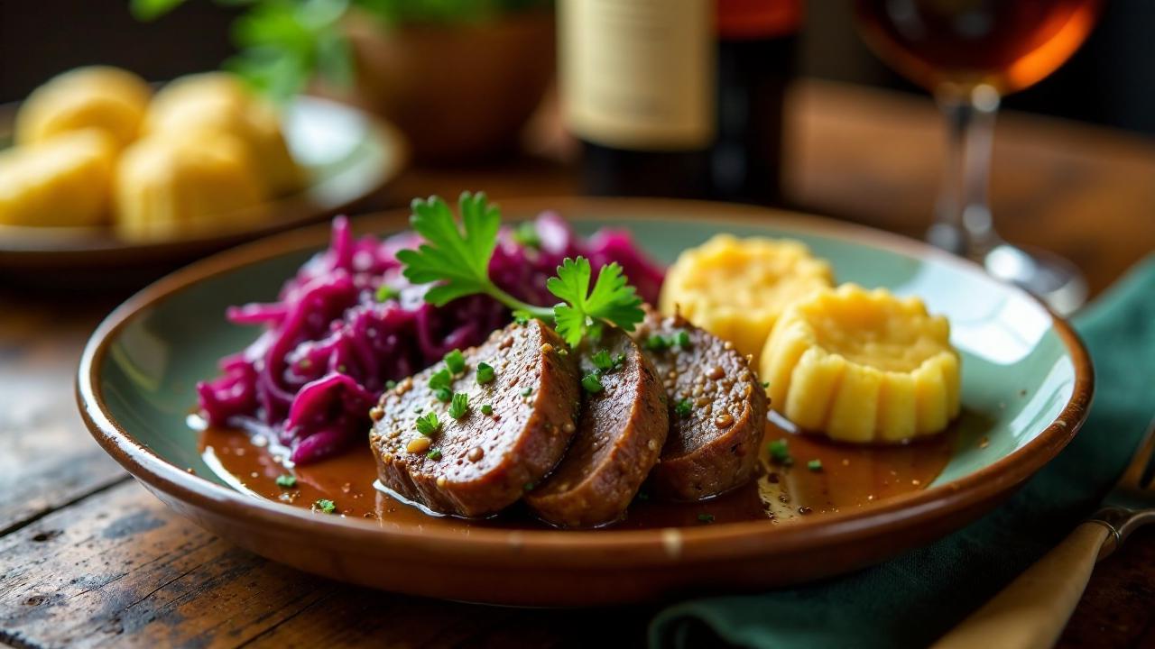 Sauerbraten im Schnellkochtopf