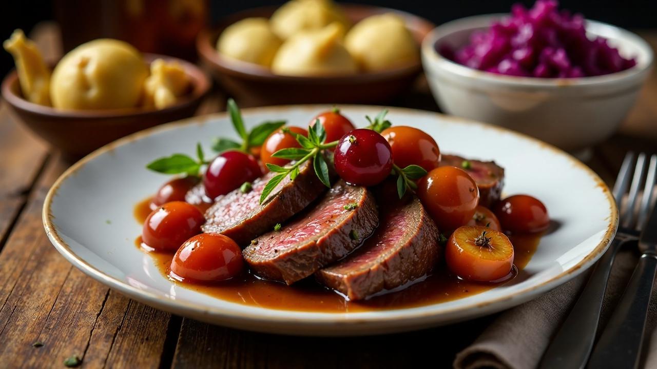 Sauerbraten mit Backpflaumen