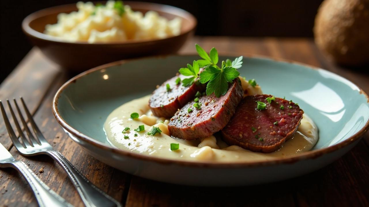 Sauerbraten mit Kokossauce